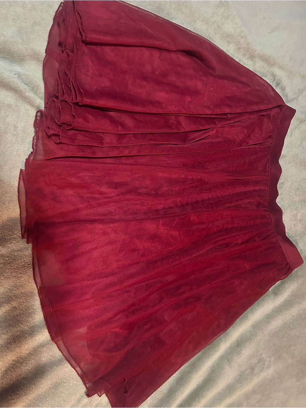 Torrid Women's Burgundy Tulle Skirt
